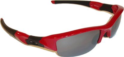 小物 OAKLEY sunglasses FLAK JACKET RED BLACK OAKLEYオークリーサングラス・フラックジャケット。フラック・レーダー