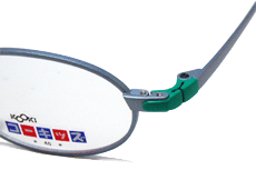 コーキ（Kooki）増永眼鏡の子供用メガネフレーム。スポーツフレックス 