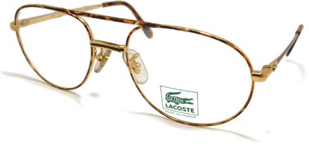 ★Lacoste フランス製 ビンテージ 眼鏡フレーム ティアドロップ ラコステ