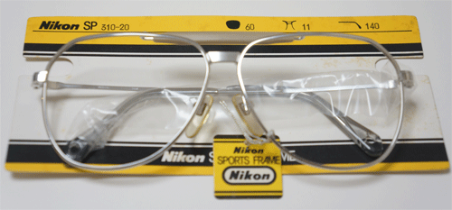 Nikonニコンスポーツメガネ。NikonSP310。