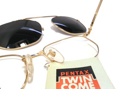 PENTAX TWINCOME(ペンタックス ツインカム) マグネット&サングラスメガネ